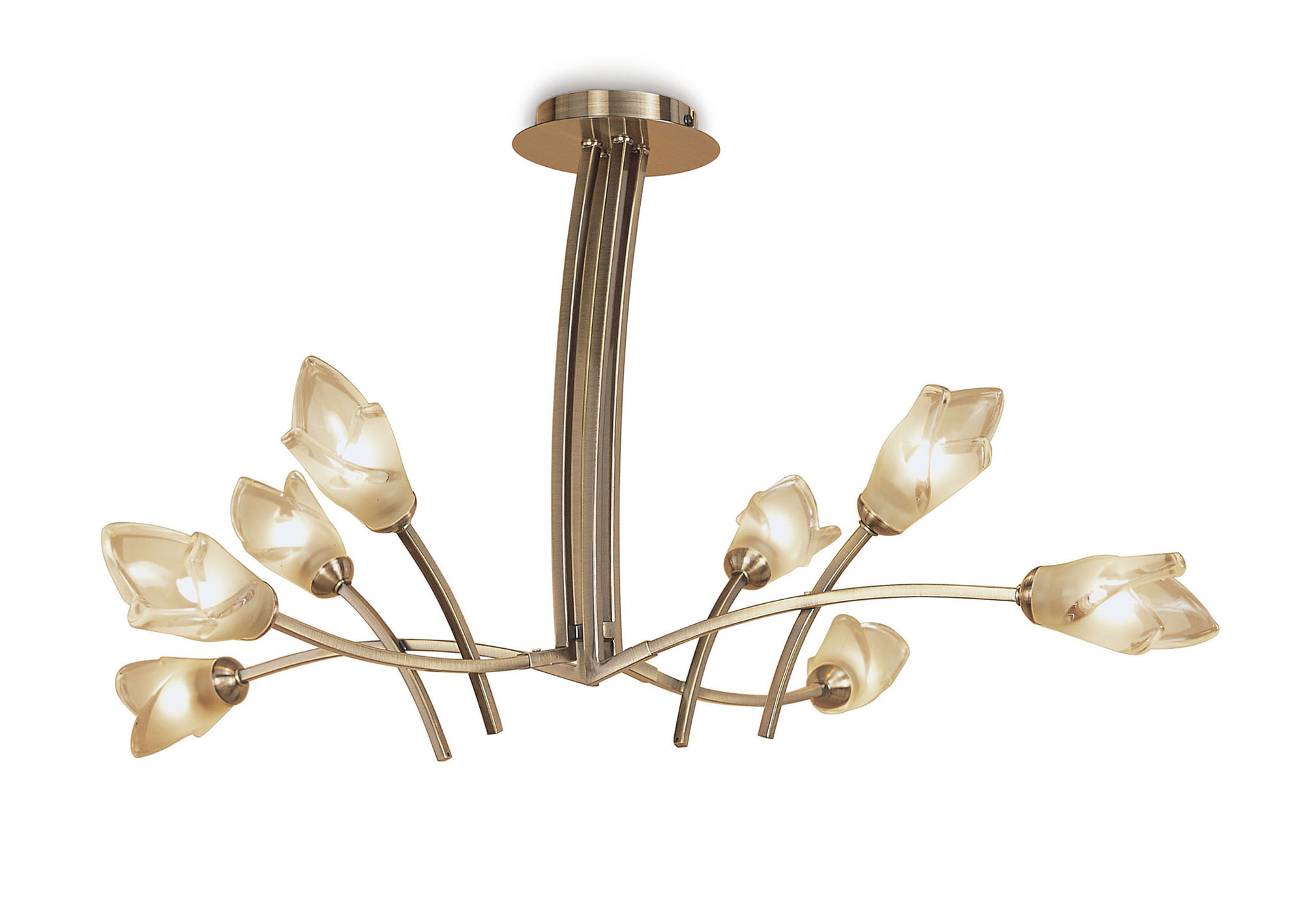 M0180AB  Pietra AB Pendant 8 Light